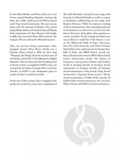 Alan Menken Songbook 