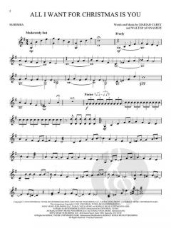 25 Christmas Songs for Marimba 