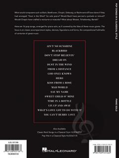 Pop Songs in a Classical Style 