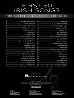 First 50 Irish Songs You Should Play on Tinwhistle 