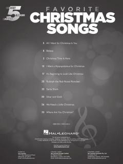 Favorite Christmas Songs for Five-Finger Piano 