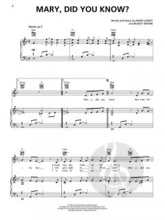 Mary, Did You Know? von Mark Lowry 