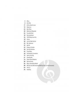 Favorite Songs - In Easy Keys 