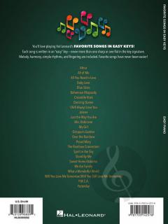 Favorite Songs - In Easy Keys 