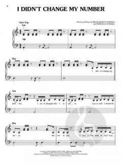 Happier Than Ever (Easy Piano) von Eilish 