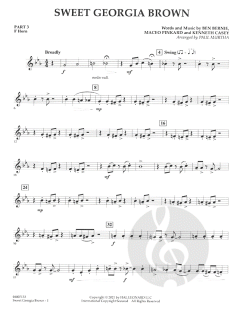 Sweet Georgia Brown von Ben Bernie 