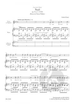 Noël op. 43/1 N 89 von Gabriel Fauré 