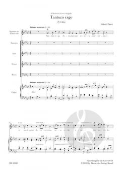 Tantum ergo N 156a von Gabriel Fauré 