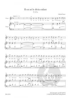 Il est né le divin enfant N 107a von Gabriel Fauré 