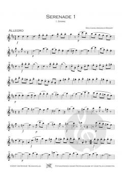 Serenade 1 in C-Dur KV 439b von Wolfgang Amadeus Mozart 