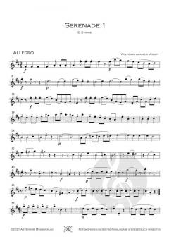 Serenade 1 in C-Dur KV 439b von Wolfgang Amadeus Mozart 