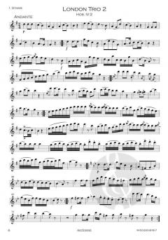 Londoner Trios 1-4 von Joseph Haydn 