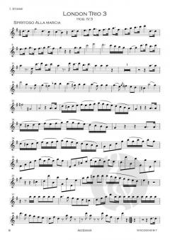 Londoner Trios 1-4 von Joseph Haydn 