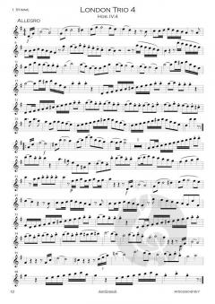 Londoner Trios 1-4 von Joseph Haydn 