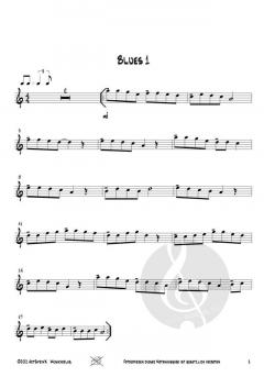 12 mal Blues von Josef Schlotter 