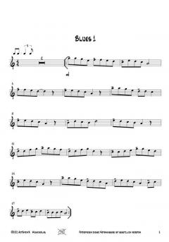 12 mal Blues von Josef Schlotter 