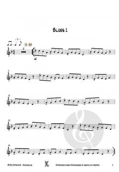 12 mal Blues von Josef Schlotter 