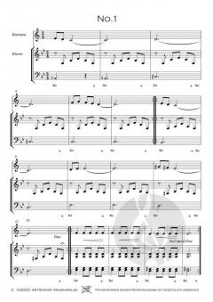 11 sehr leichte Stücke von Rolf Frambach 