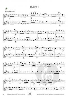 6 kleine Duette op. 59 von Antoine Benoit Tranquille Berbiguier 