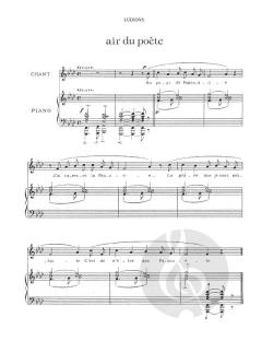Satie Melodies et Chansons Voice Piano von Erik Satie 
