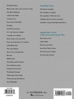 The Songs Of John Jacob Niles von John Jacob Niles 