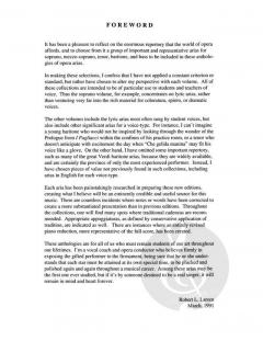 Arias For Tenor Anthology 