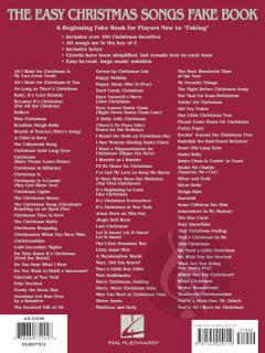 The Easy Christmas Songs Fake Book 
