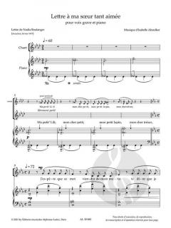 Lettre à ma soeur tant aimée von Isabelle Aboulker 