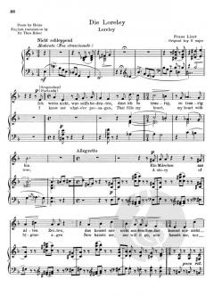 12 Songs For Low Voice von Franz Liszt 