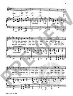 Feldeinsamkeit op. 86 Nr. 2 - Sapphische Ode op. 94 Nr. 4 von Johannes Brahms 