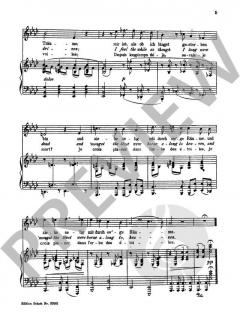 Feldeinsamkeit op. 86 Nr. 2 - Sapphische Ode op. 94 Nr. 4 von Johannes Brahms 