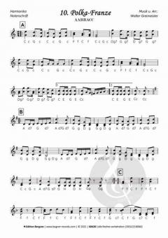 Leicht spielbare Harmonika Stückln 