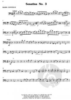 Six Sonatinas Vln/Piano von Georg Philipp Telemann 