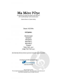 Ma Mère l'Oye von Maurice Ravel 