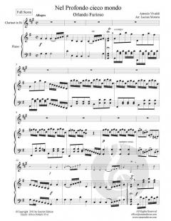 Nel profondo ciecco mondo von Antonio Vivaldi 