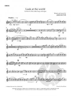 Look at the world von John Rutter 