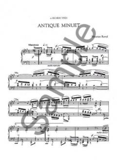 Ravel Selected Short Masterpieces for Piano 