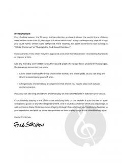 Christmas Songs for Solo Fingerstyle Ukulele im Alle Noten Shop kaufen