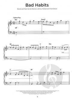 Top Hits of 2021 - Easy Piano 