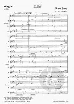 Morgen! op. 27/4 von Richard Strauss 