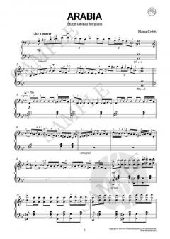 Arabia Etude-Tableau von Elena Cobb 