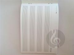 Children music notebook 