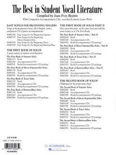 The First Book Of Mezzo-Soprano/Alto Solos Part 2 