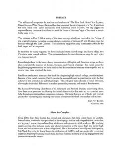 The First Book Of Baritone/Bass Solos Part 2 