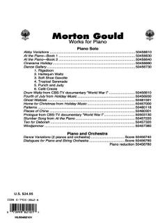 Two Pianos von Morton Gould 