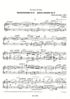 Klaviersonate #2 Piano Sonata No.2 von Alfred Schnittke für Klavier im Alle Noten Shop kaufen