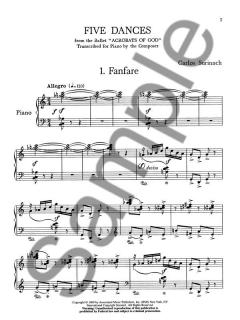 Acrobats Of God von Carlos Surinach 