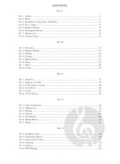 Complete Lyric Pieces von Edvard Grieg 