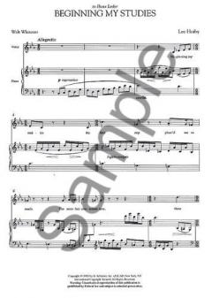 11 Songs For Medium Voice And Piano von Lee Hoiby 