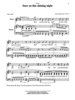 15 American Art Songs Low Voice 